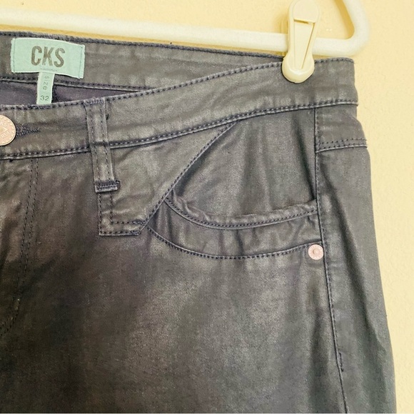 CKS Fashion Black Denim Stretch Jeans Design by Antwerp-belgium Size 32 - Picture 6 of 16